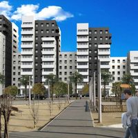 Flat in the big city, at the seaside in Spain, Catalunya, Barcelona, 88 sq.m.