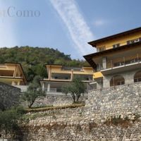 Penthouse in the mountains, in the village, by the lake in Italy, Como, 92 sq.m.