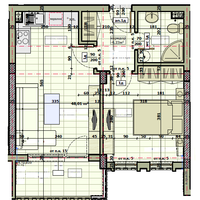 Apartment at the seaside in Bulgaria, Sunny Beach, 56 sq.m.