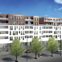 Flat in the big city in France, New Aquitaine, 42 sq.m.