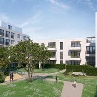 Квартира в большом городе в Германии, Мюнхен, 58 кв.м.