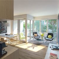 Квартира в большом городе в Германии, Мюнхен, 58 кв.м.