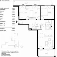 Квартира в большом городе в Германии, Мюнхен, 95 кв.м.