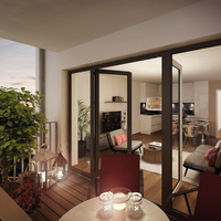 Flat in the big city in Germany, Munich, 97 sq.m.