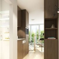 Apartment in the big city in Germany, Munich, 23 sq.m.