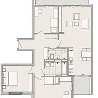 Квартира в большом городе в Германии, Мюнхен, 106 кв.м.