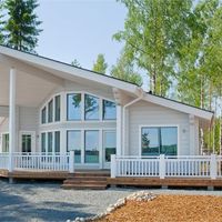 House by the lake in Finland, South Karelia, Lappeenranta, 85 sq.m.