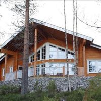 House by the lake, in the suburbs in Finland, Pohjois-Pohjanmaa, Kuusamo, 69 sq.m.