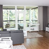 Apartment at the spa resort, by the lake, in the suburbs in Finland, South Karelia, Rauha, 91 sq.m.