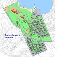 Land plot by the lake in Finland, Lappeenranta