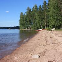 Квартира у озера в Финляндии, Рауха, 55 кв.м.