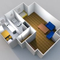 Flat in Germany, Nordrhein-Westfalen, 45 sq.m.