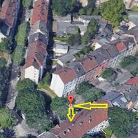 Flat in the big city in Germany, Nordrhein-Westfalen, 43 sq.m.