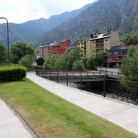 Rental house in the big city, in the mountains in Andorra, Andorra la Vella, 1170 sq.m.
