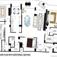 Апартаменты в США, Флорида, Бэл-Харбор, 210 кв.м.
