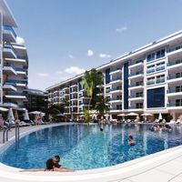 Квартира у моря в Турции, Аланья, 35 кв.м.