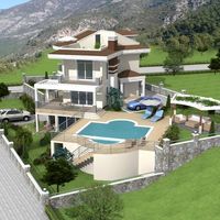 Villa in the mountains, at the seaside in Turkey, Fethiye, 320 sq.m.