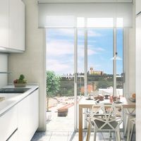 Flat in the village, in the suburbs, at the seaside in Spain, Catalunya, Barcelona, 86 sq.m.