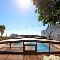Villa in the village, in the suburbs, at the seaside in Spain, Catalunya, Barcelona, 370 sq.m.