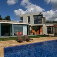 Вилла в горах, в деревне, в пригороде, у моря в Испании, Каталония, Барселона, 400 кв.м.