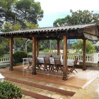 Вилла в горах, в деревне, в пригороде, у моря в Испании, Каталония, Барселона, 240 кв.м.