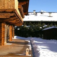 Chalet in the mountains, in the suburbs in Austria, Tyrol, Kitzbuhel, 247 sq.m.