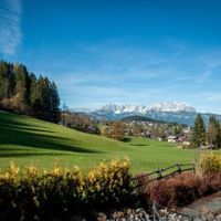 Шале в горах, в пригороде в Австрии, Кицбюэль, 630 кв.м.