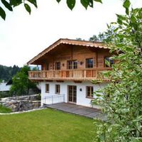Chalet in the mountains, by the lake, in the forest in Austria, Kitzbuhel, 530 sq.m.