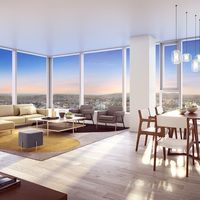 Apartment in the big city in the USA, California, Los Angeles, 100 sq.m.
