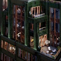 Apartment in the big city in the USA, New York, Manhattan, 100 sq.m.