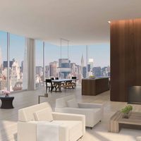 Apartment in the big city, by the lake in the USA, New York, Manhattan, 100 sq.m.
