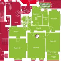 Flat in the big city in Germany, Berlin, 145 sq.m.