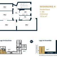 Квартира в большом городе в Германии, Берлин, 128 кв.м.