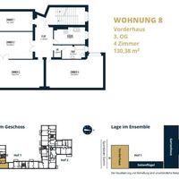 Квартира в большом городе в Германии, Берлин, 128 кв.м.