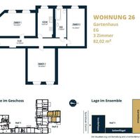 Квартира в большом городе в Германии, Берлин, 76 кв.м.