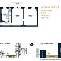 Flat in the big city in Germany, Berlin, 50 sq.m.