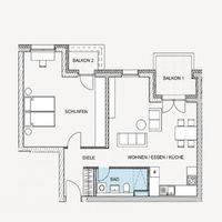 Квартира в большом городе в Германии, Берлин, 136 кв.м.