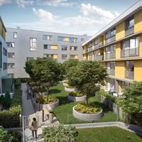 Квартира в большом городе в Чехии, Прага, Либен, 40 кв.м.