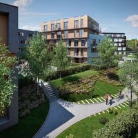 Квартира в большом городе в Чехии, Прага, Либен, 40 кв.м.