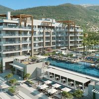 Apartment at the spa resort, at the seaside in Montenegro, Tivat, 63 sq.m.