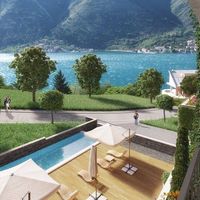 Apartment in the suburbs, at the seaside in Montenegro, Kotor, 40 sq.m.