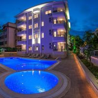 Апартаменты в большом городе, у моря в Турции, Аланья, 52 кв.м.