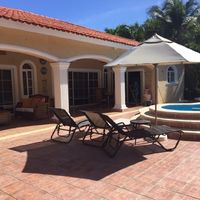 Villa at the seaside in Dominican Republic, Cabarete, 215 sq.m.