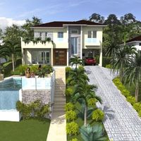 House in the suburbs in Dominican Republic, Cabarete, 59 sq.m.