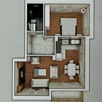 Apartment in Turkey, Antalya, Lara, 75 sq.m.