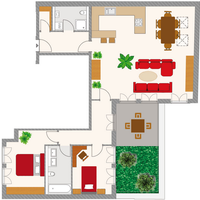 Flat in Germany, Munich, 131 sq.m.