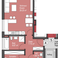 Flat in Germany, Munich, 50 sq.m.