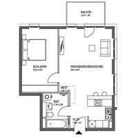Flat in Germany, Munich, 82 sq.m.