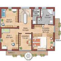 Вилла в Германии, Мюнхен, 365 кв.м.