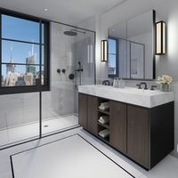 Flat in the big city in the USA, New York, 65 sq.m.